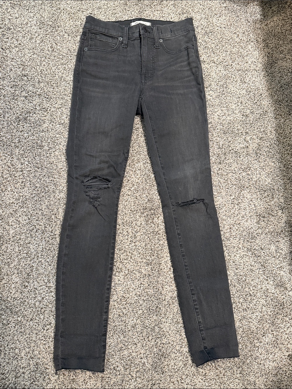 Madewell 9” High-Rise Skinny Jeans, 24